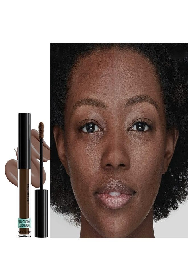 QIDSTERS Liquid Concealer for Older Women, Under Eye Brightener Full Coverage Concealer for Dark Circles, Spots, Lightweight Waterproof Foundation Makeup, Vegan & Cruelty-Free, 10 Deep - Image 1